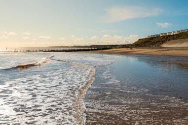 the beach at hornsea