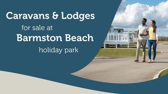 Caravans and lodges for sale at Barmston Beach holiday park