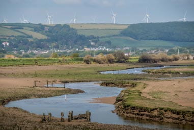 Braunton river view