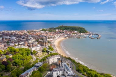 The Scarborough coastline