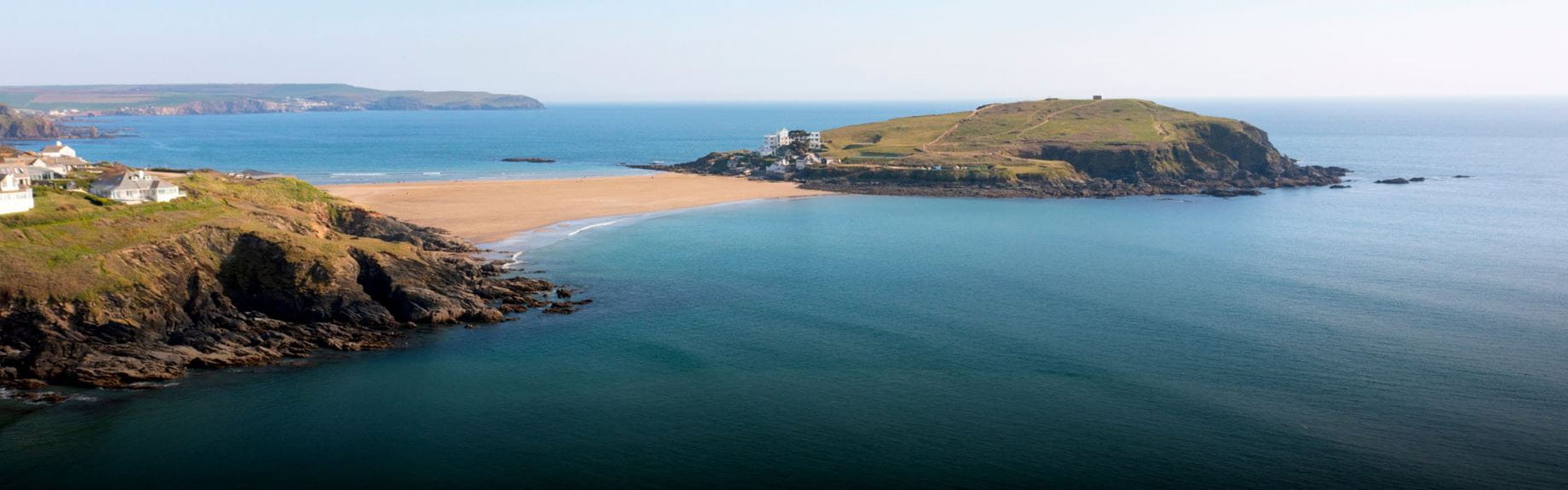 Challaborough Bay on a sunny day