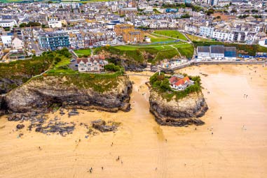 Newquay beach