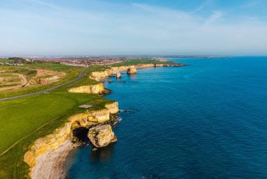Stunning coastline