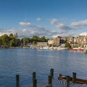 Local town by the sea
