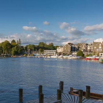 Local town by the sea