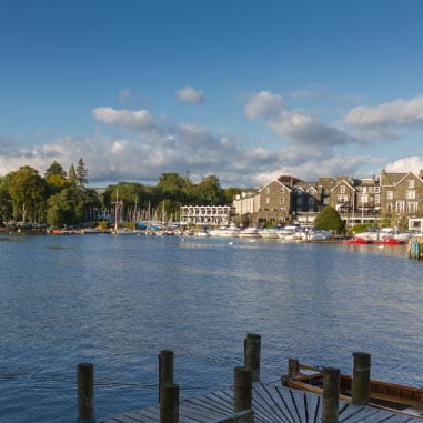 Local town by the sea