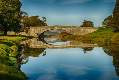 a picturesque river and countryside
