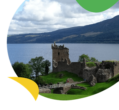 Loch Ness near Grannie's Heilan Hame Holiday Park