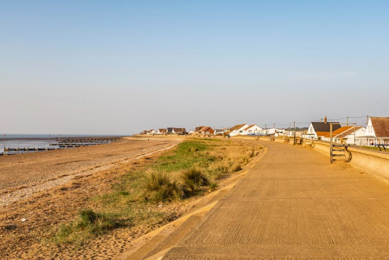 Beach front holiday park accommodation