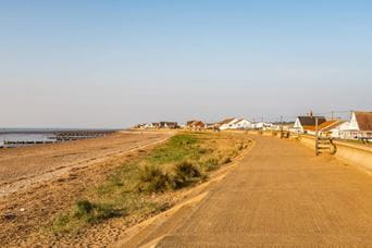 Beach front holiday park accommodation