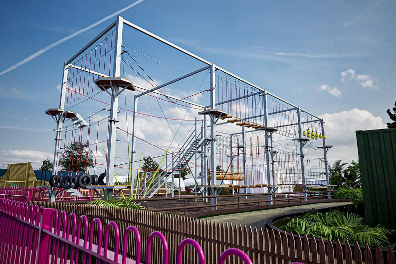 high ropes equipment