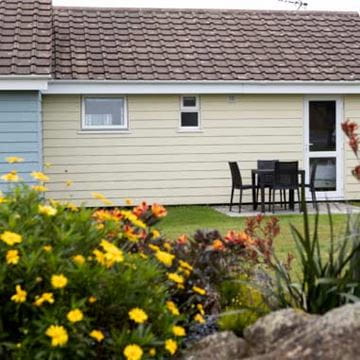 the exterior of a bungalow accommodation