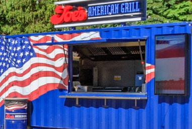 Joe's American Grill container