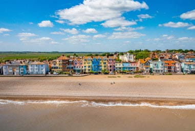 A picturesque seaside town