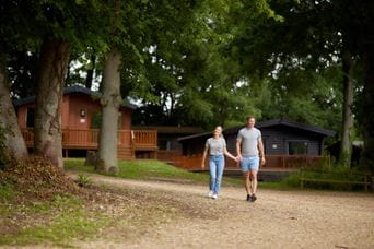 a couple going for a country walk