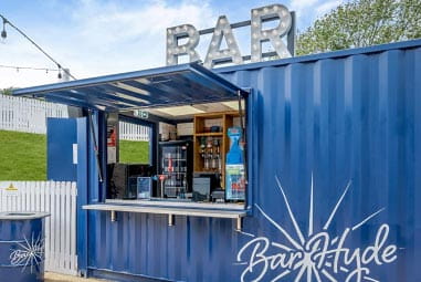 Outdoor bar