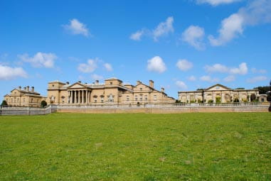Holkham estate on a sunny day