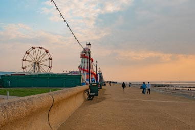 Hunstanton beach promenade
