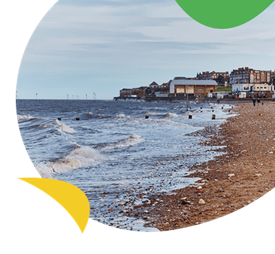 Seafront at Manor Park Holiday Park