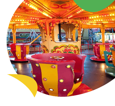 Amusements at Clacton Pier near Naze Marine Holiday Park