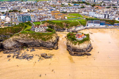 Newquay beach
