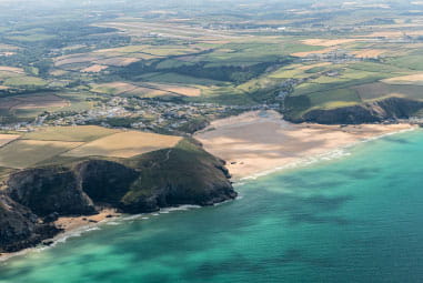 St Mawgan beach