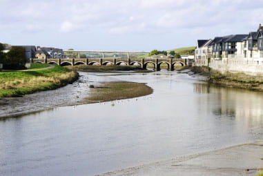 Wadebridge river