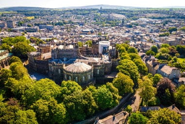 Bustling, leafy historic town