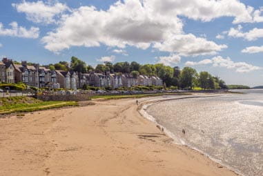Arnside beach