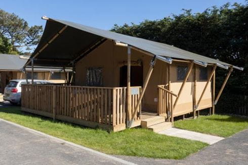 Glamping pod at Parkdean Resorts