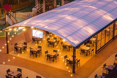 Outdoor seating