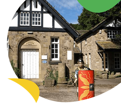 Ribchester Roma Museum near Todber Valley Holiday Park