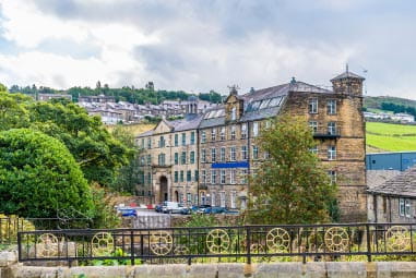 Quaint, leafy town