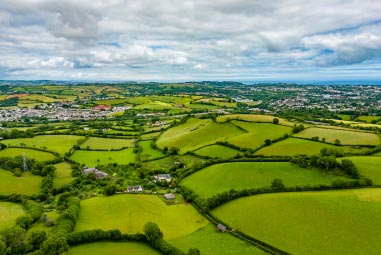 rolling countryside