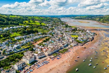Shaldon seafront