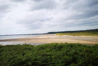 The beach at Ogmore by sea