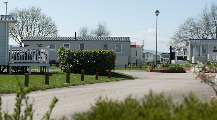 Caravans at Ty Mawr Holiday Park