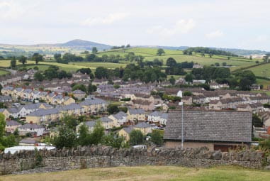 Picturesque leafy town