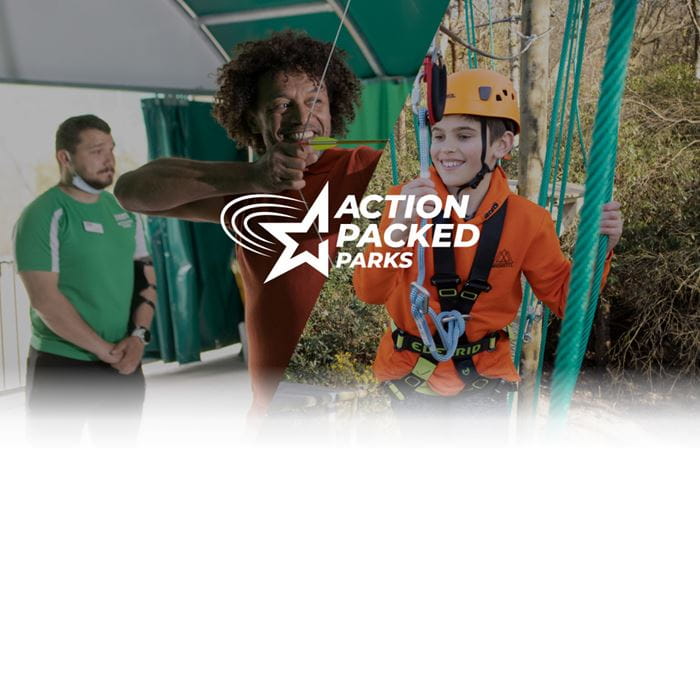 Archery and the High ropes course at Warmwell Holiday Park