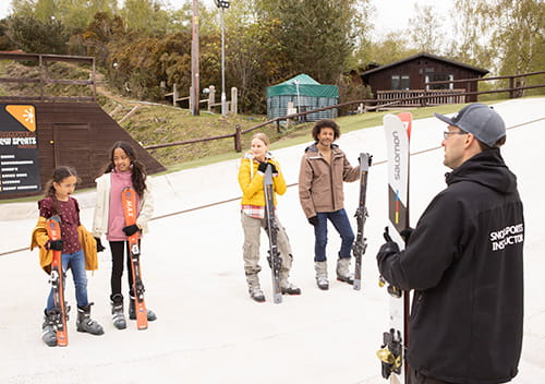 Ski slope at Warmwell