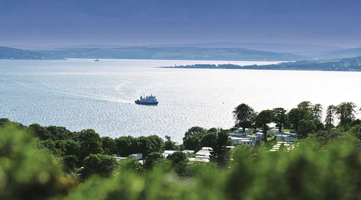 A view out into Wemyss Bay