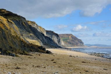 Charmouth beach