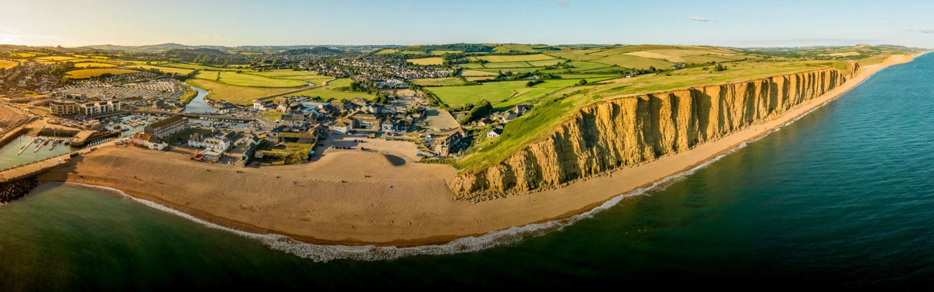 The Dorset coastline