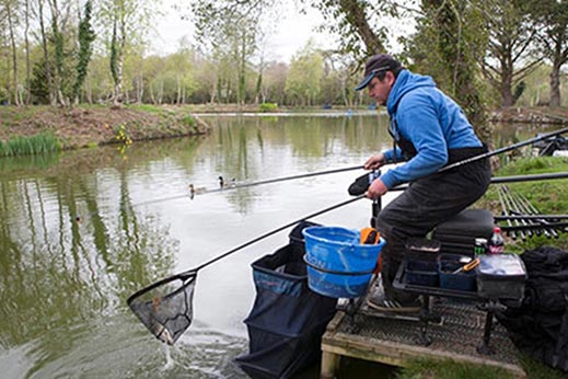 Man fishing