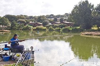 Man fishing