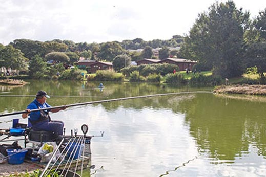 Man fishing