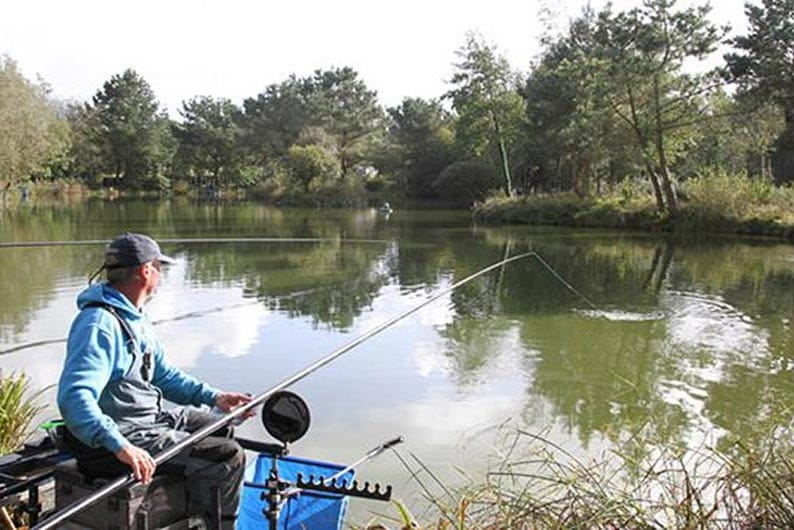 Man fishing