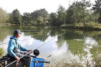 Man fishing