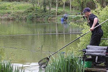 Man fishing