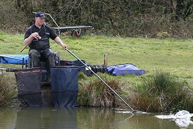Man fishing